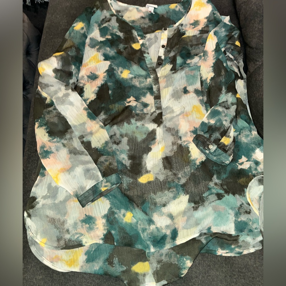 Sheer tunic